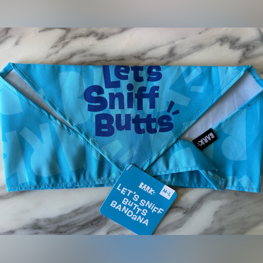 Let’s Sniff Butts bark box bandana